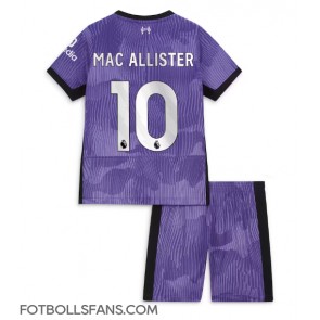 Liverpool Alexis Mac Allister #10 Replika Tredje Tröja Barn 2023-24 Kortärmad (+ Korta byxor)